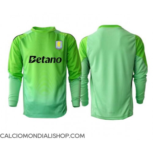 Maglie da calcio Aston Villa Portiere Seconda Maglia 2025-26 Manica Lunga